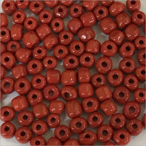 Available In Multicolor Red Opec Beads