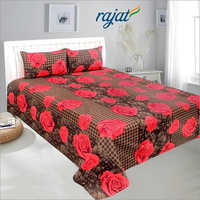 Cotton Printed 3D Bed Sheets