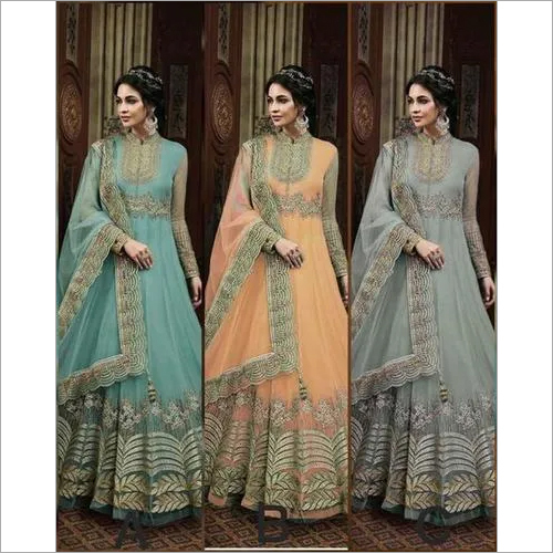 Latest Heavy Embroidered Anarkali Suit