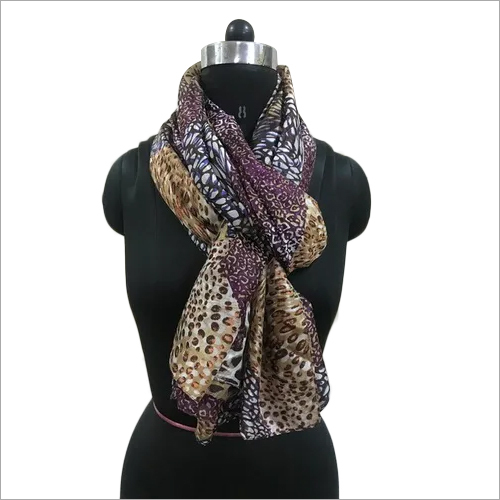 Silk printed scarves