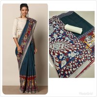 Designer Silk Cotton printed Saree