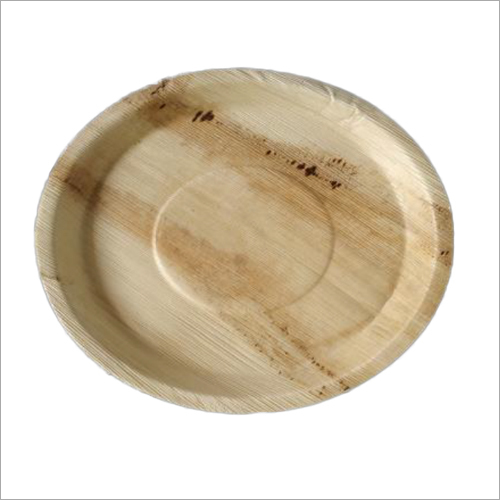 Areca Leaf Plate / Round / 12 Inch / Deep Application: Party Supply