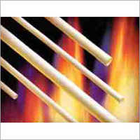 High Temperature Ceramic Tubes - Color: White