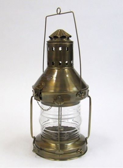 Large Nautical Ship Lamp Antique Brass