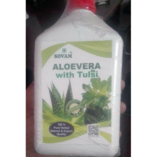 Herbal Product Aloevera Juice (Tulsi Flavor)