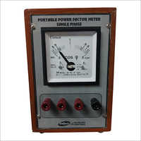 Portable Single Phase Power Factor Meter