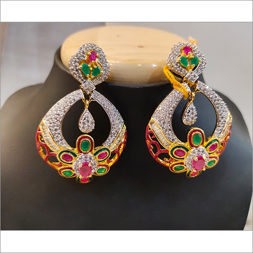 Artificial Designer Earrings - Quality Approved Material , Elegant Design for Anniversaries, Engagements, Gifts, Parties, and Weddings