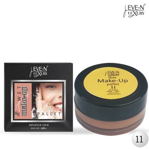 Eve-N Luxury Wet Make-Up Pallet 11 Easy To Use