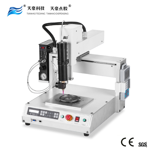 As Picture Dispensing Robot Silicone Glue Dispenser Machine With Rotary 