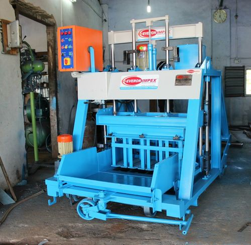 Double Punch Solid Block Making Machine