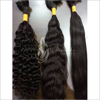 Single Drawn Jet Black Hair