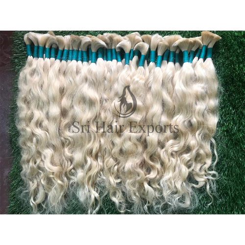 Single Drawn Blonde Hair