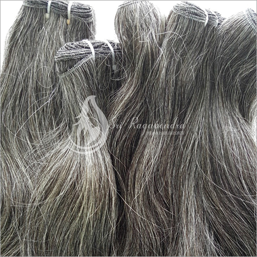 Natural Grey Straight Hair