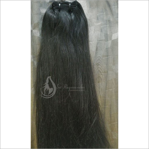 Jet Black Human Hair Weft Bundle