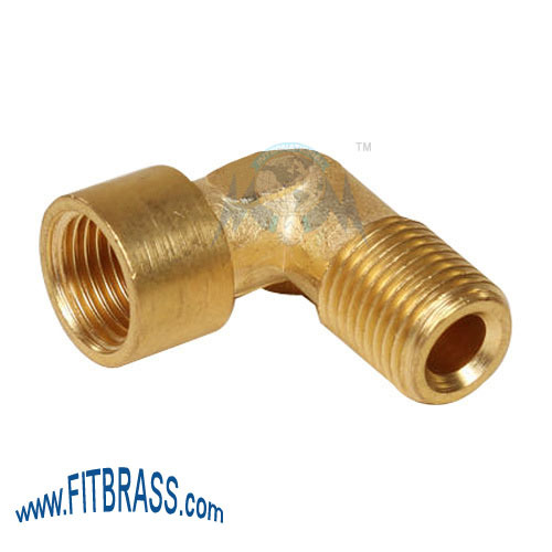 BRASS MALE FEMALE ELBOW