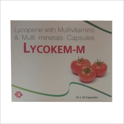 Lycopene With Multivitamins And Multiminerals Capsules General Medicines