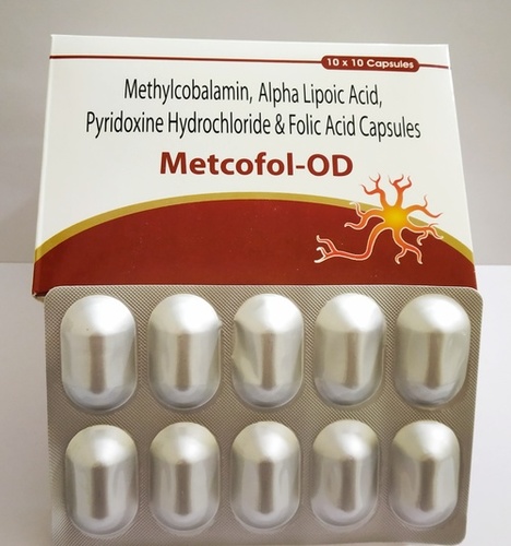 Methylcobalamin 1500 mcg + AlphaLipoic Acid 100 mg + Folic acid 1.5 mg + Pyridoxine HCL 3 mg Methylcobalamin 1500 mcg + AlphaLipoic Acid 100 mg + Folic acid 1.5 mg + Pyridoxine HCL 3 mg