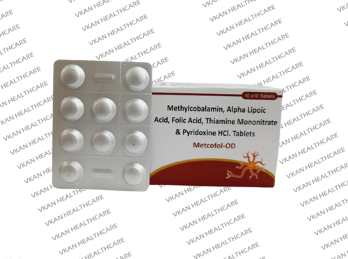 Methylcobalamin 1500 mcg + AlphaLipoic Acid 100 mg + Folic acid 1.5 mg + Pyridoxine HCL 3 mg Methylcobalamin 1500 mcg + AlphaLipoic Acid 100 mg + Folic acid 1.5 mg + Pyridoxine HCL 3 mg