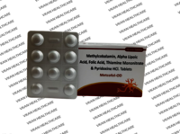 Methylcobalamin 1500 mcg + AlphaLipoic Acid 100 mg + Folic acid 1.5 mg + Pyridoxine HCL 3 mg Methylcobalamin 1500 mcg + AlphaLipoic Acid 100 mg + Folic acid 1.5 mg + Pyridoxine HCL 3 mg