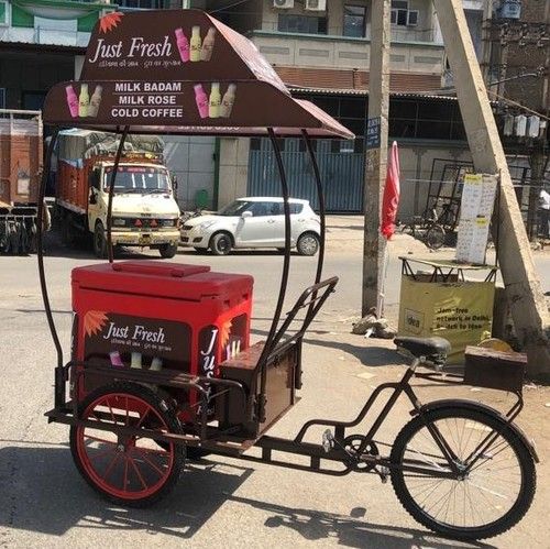 Plastic Box Ice Cream Trolley