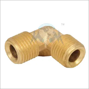 Equal Brass Olive Elbow Male