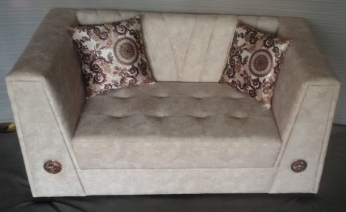 Handmade Fully Cushioned Two Seater Sofa Set