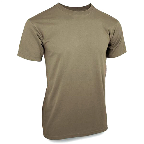 Mens Cotton Round Neck T-Shirt - Customized Sizes S, M, L | Quick Dry, No Fade, Washable, All Colors Available, Short Sleeves