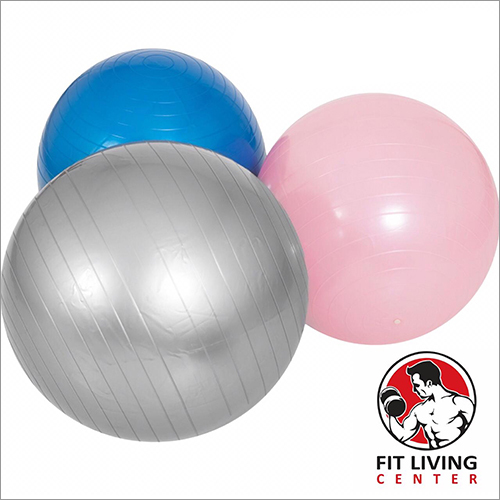 Gym Round Ball - Rubber Material, Assorted Sizes and Colors | Lightweight, Durable, Versatile Muscle Gain Equipment for Home Use  