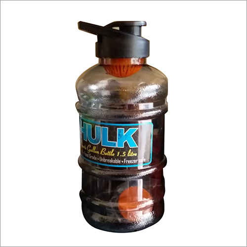 Black Printed Shaker Bottle