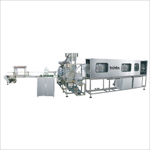 Semi-Automatic 20 Litre Jar Rinsing Filling And Capping Machine