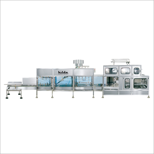 Silver Automatic 5 Litre Jar Rinsing Filling And Capping Machine
