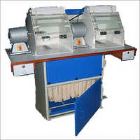 Vaccum Buff Polishing Machine - Precision Engineered , Automatic PLC Control, Blue Color, 220-440 Volt Power Supply, 1-Year Warranty