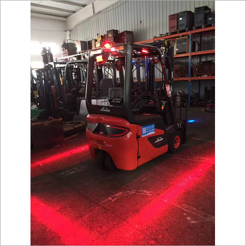 Forklift Red Zone Warning Light - Material: Aluminium