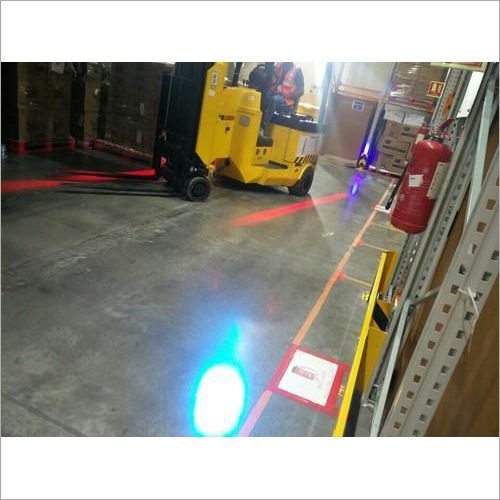 Forklift Bluespot Led Pedestrian Warning Light - Dimension (L*W*H): 152X60X57 Millimeter (Mm)