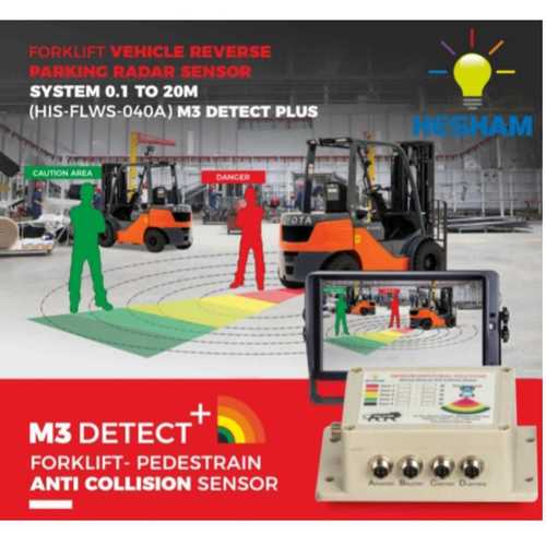 Forklift Anti-Collision Warning Alarm Device Camera With Sensor Warranty: 1 Year