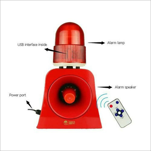 Overhead Crane Audio Visual Alarm With Remote