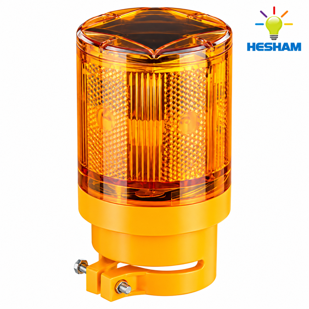 Solar Warning Light - Input Voltage: 12V Volt (V)