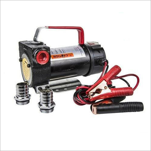 Electric Diesel Water Oil Transfer Pump - Color: Red