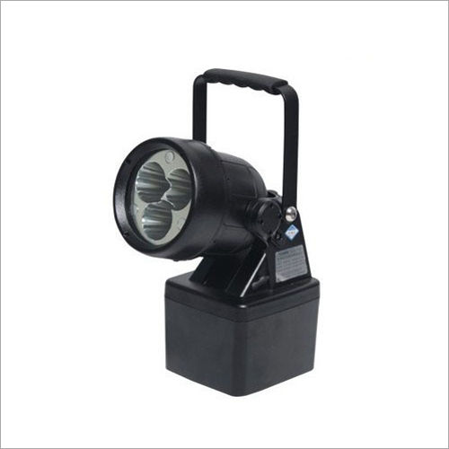 Led Explosion Proof Rechargeable Work Light - Color: Black