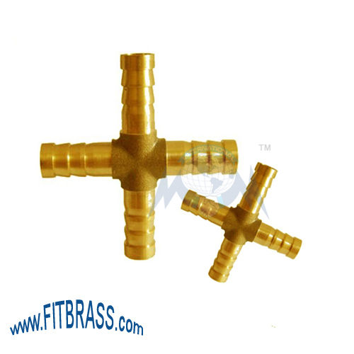 Brass Cross Joint