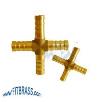 Brass Cross Joint