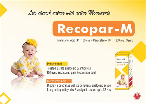 Recopar-M Paracetamol and Mefenamic Acid Syrup