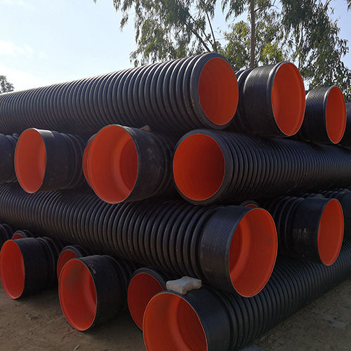 Double Wall Corrugated Pipes Application: Construction