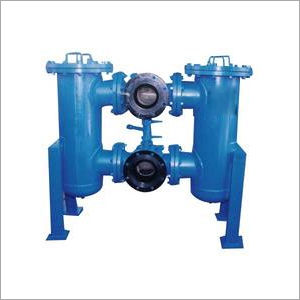 Blue Duplex Basket Type Strainer