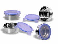 Stainless Steel Airtight and Leak Proof Containers Set of 4