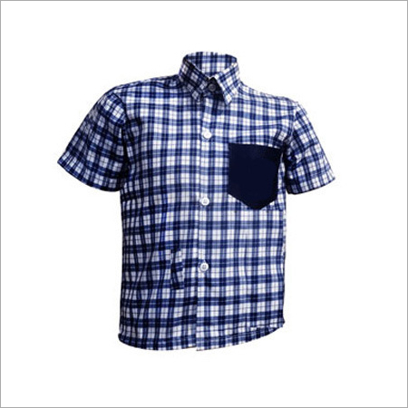 Cotton School Checked Shirt