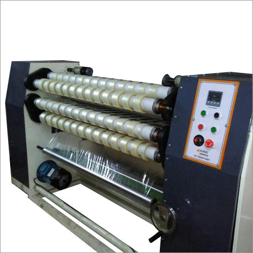 Blue Bopp Tape Self Adhesive Tape Machine