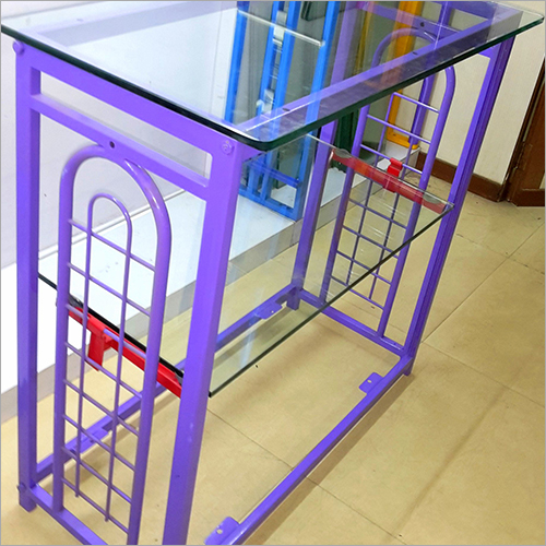 All Color Available Glass And Grid Display Counter
