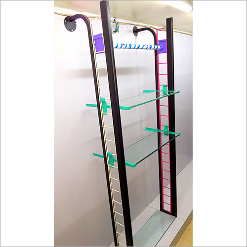 Steel And Glass Partition Display Rack Usage: Market