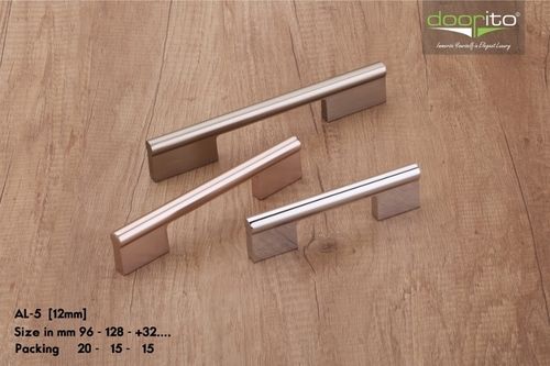 Polished cabinet handles